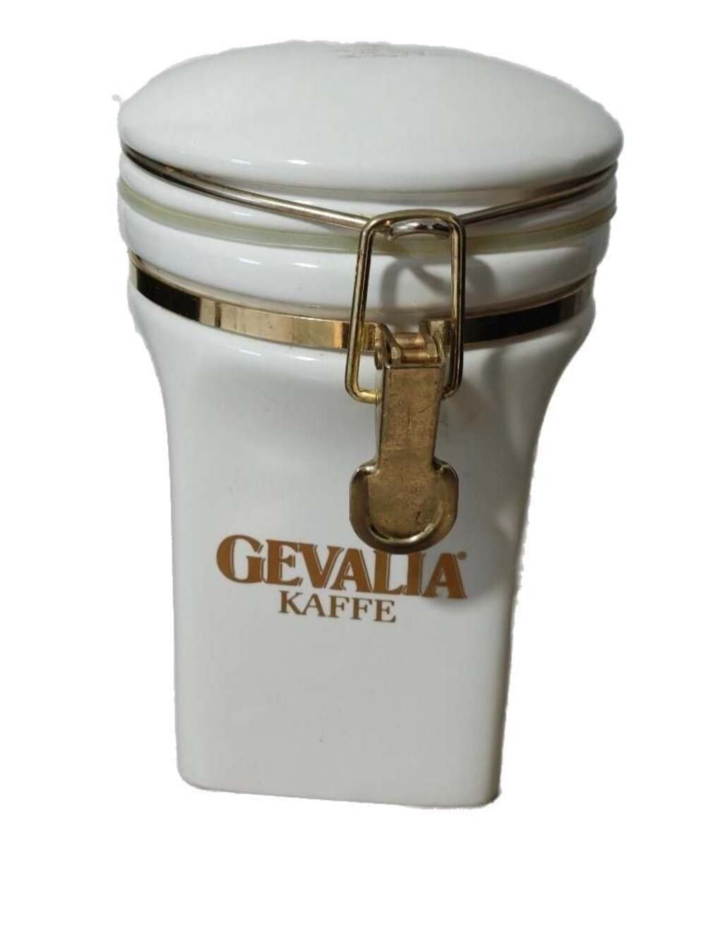 Vintage Gevalia Kaffe Sweden Ceramic Canister Special Edition Coffee Storage Jar